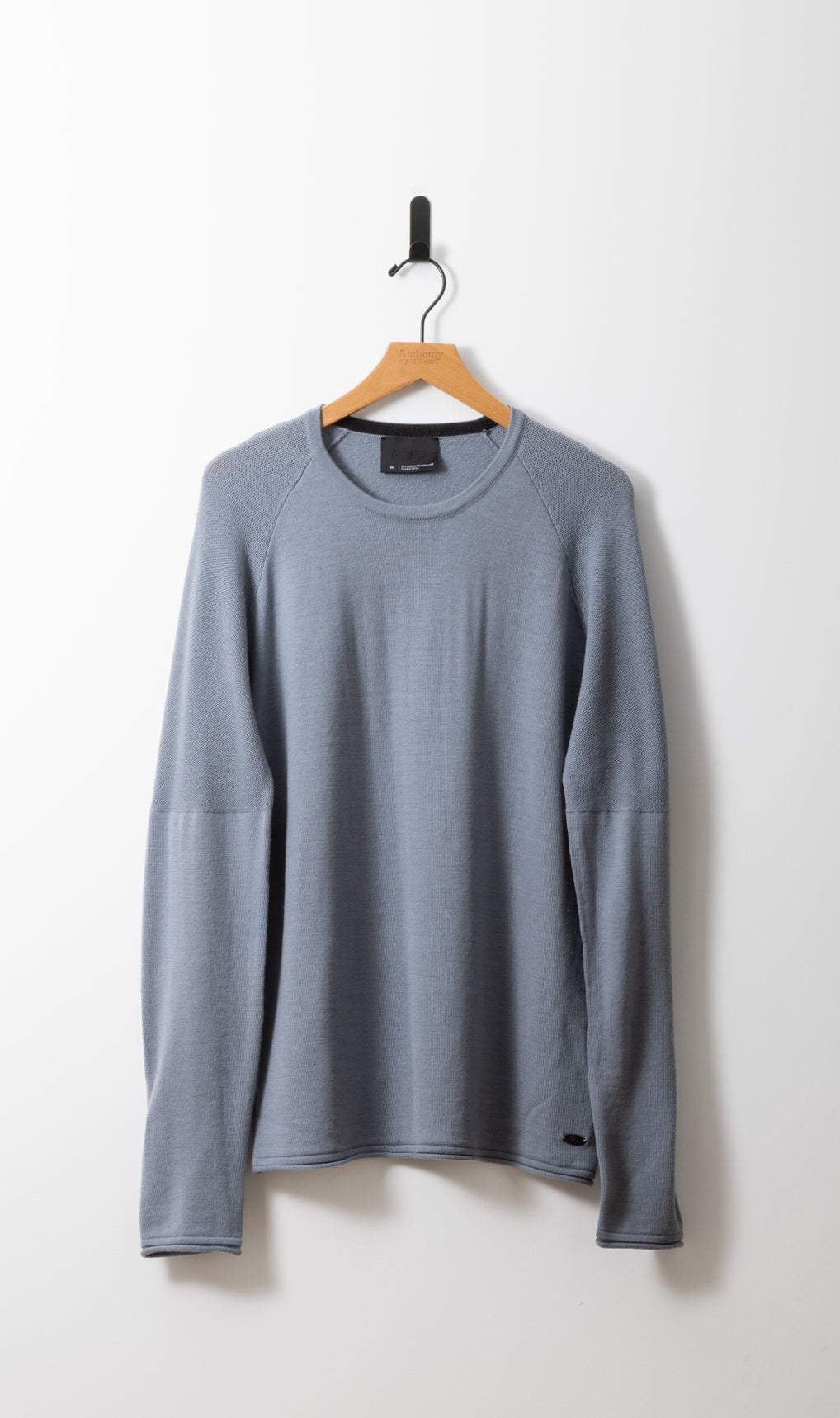 14 GAUGE MERINO LONG SLEEVE CREW - CLEARANCE