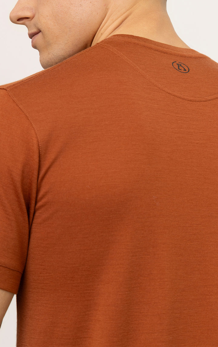 180GSM MERINO V TEE
