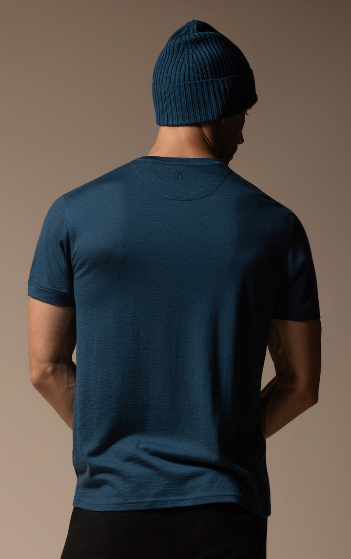 180GSM MERINO V TEE