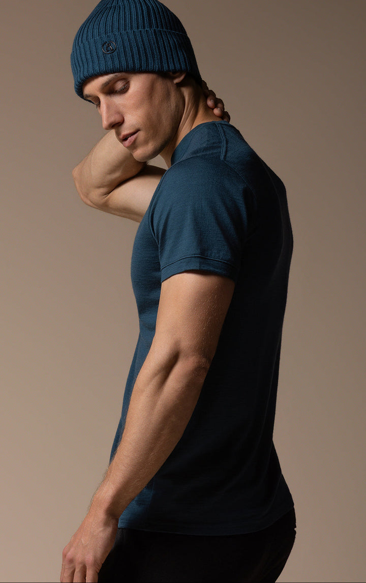 180GSM MERINO V TEE