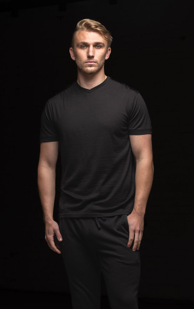 180GSM MERINO V TEE