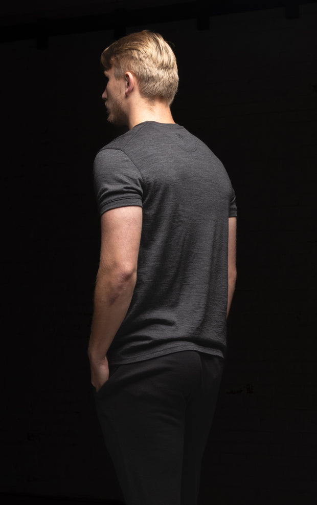 180GSM MERINO V TEE