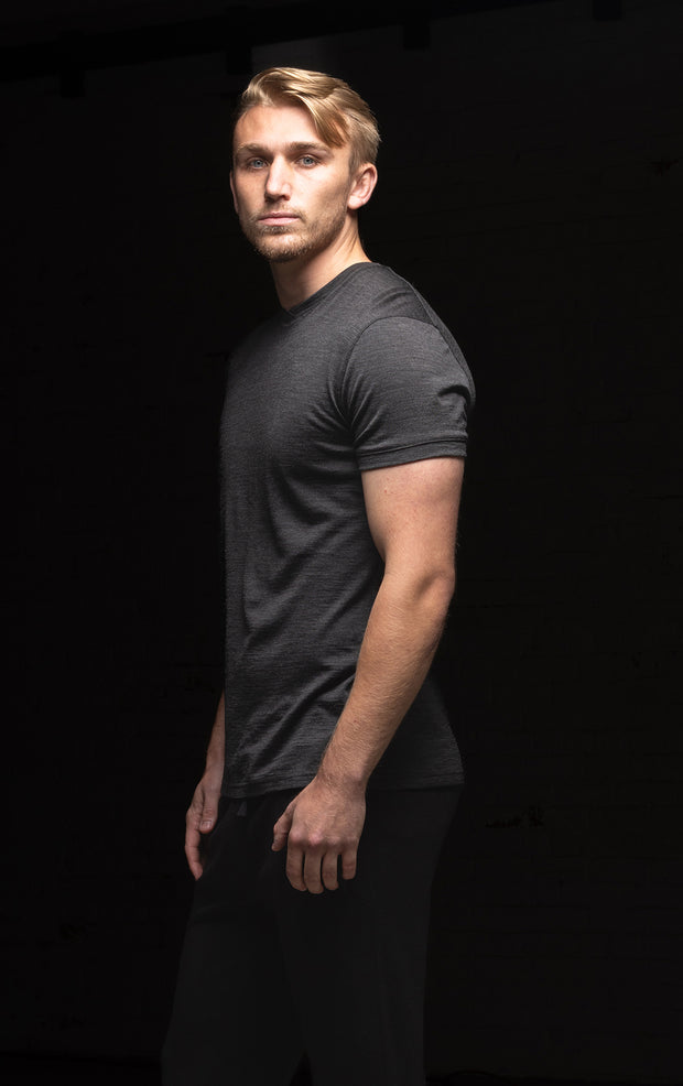180GSM MERINO V TEE