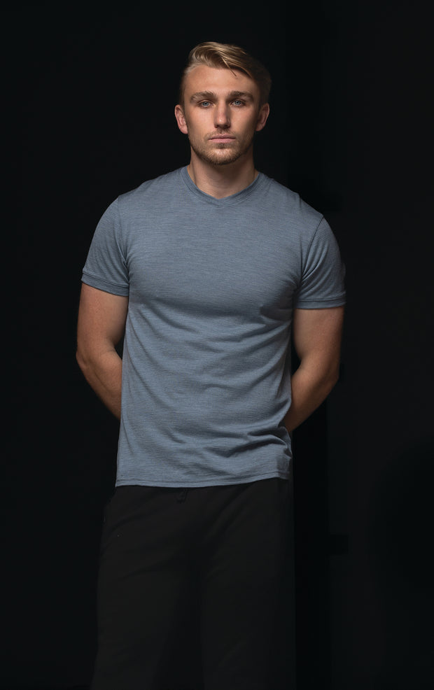 180GSM MERINO V TEE