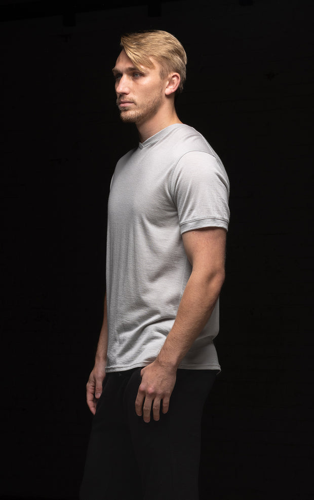 180GSM MERINO V TEE