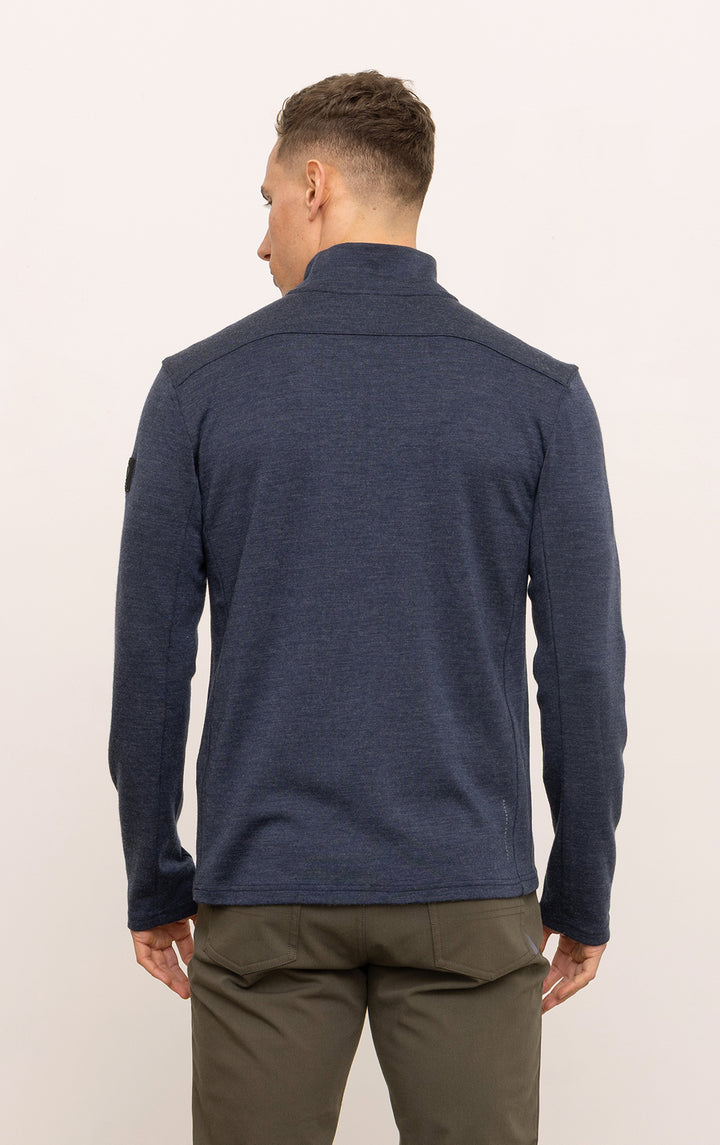 320GSM MERINO 1/4 ZIP