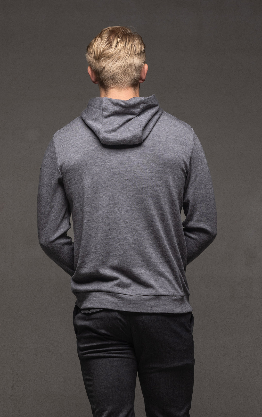 320GSM MERINO HOODED PULLOVER