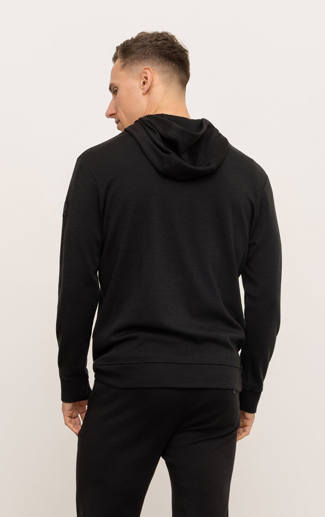 320GSM MERINO ZIPPED HOODY