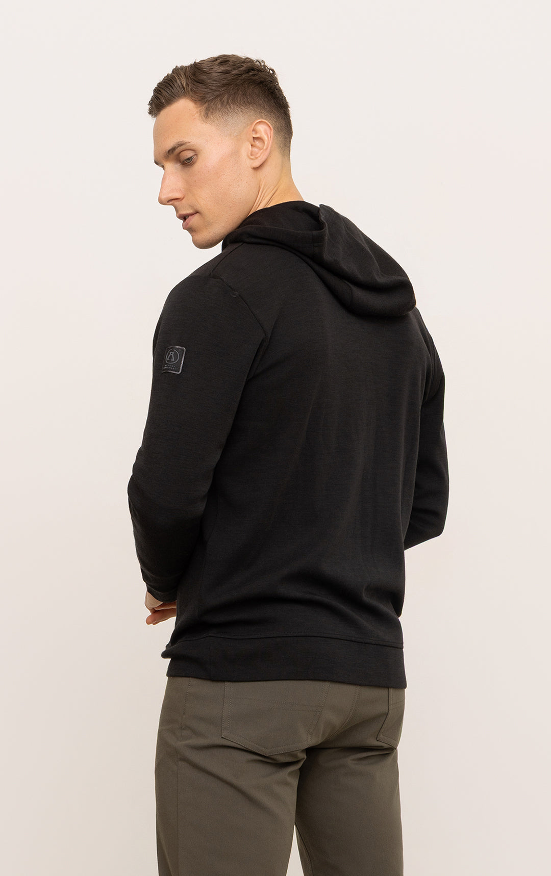 320GSM MERINO ZIPPED HOODY