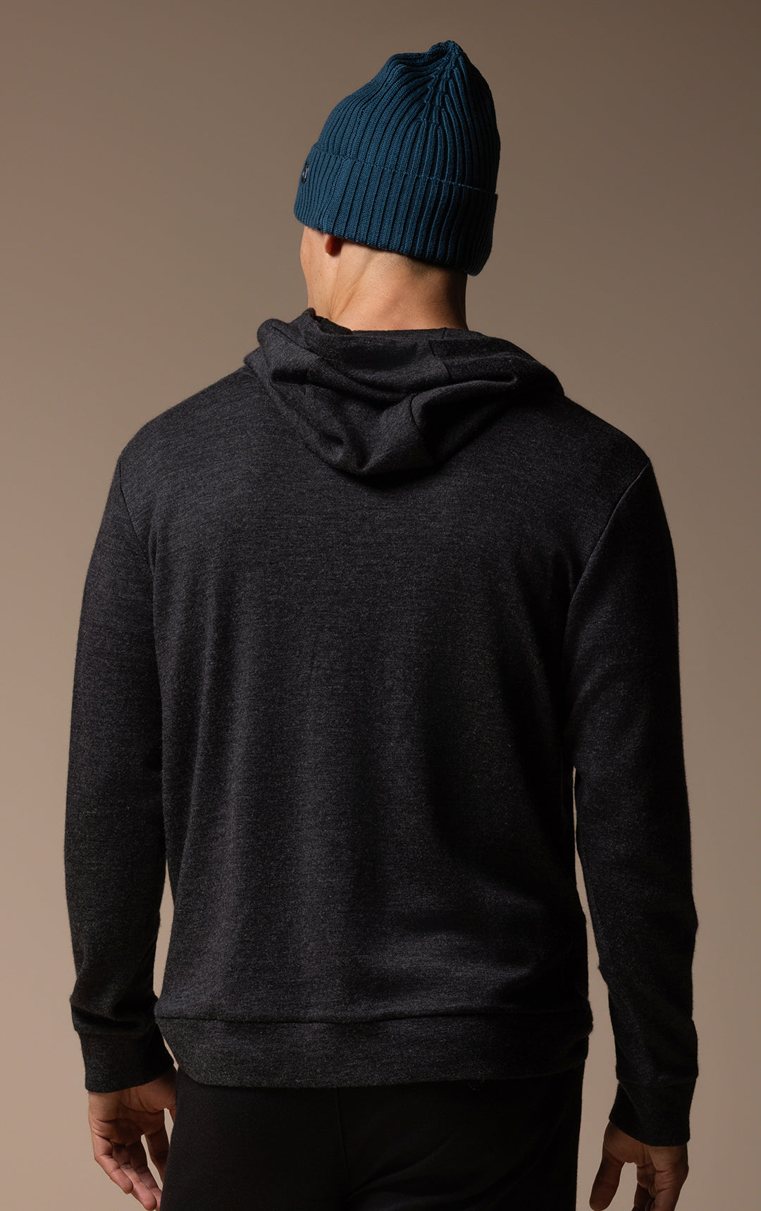 320GSM MERINO ZIPPED HOODY