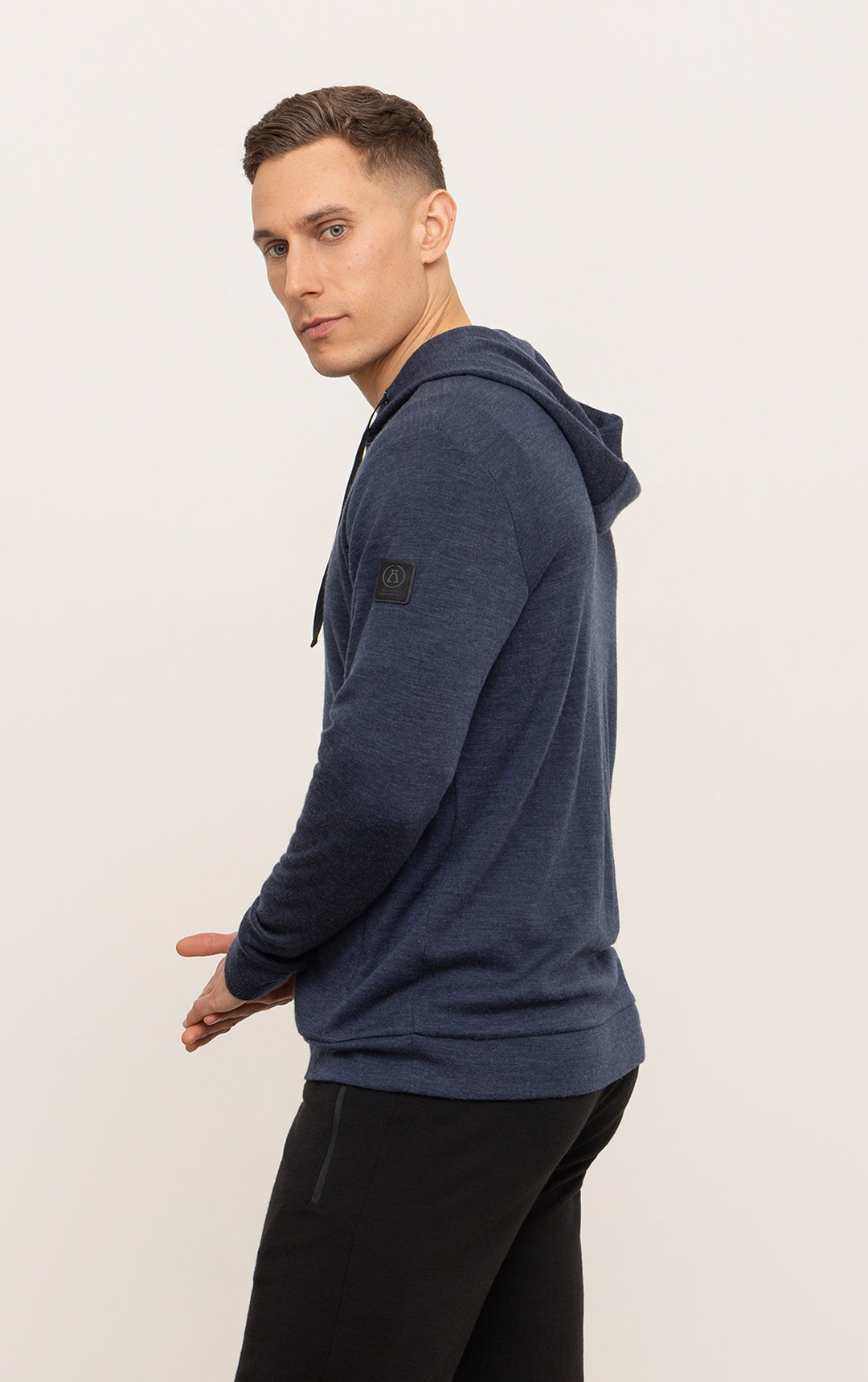 320GSM MERINO ZIPPED HOODY