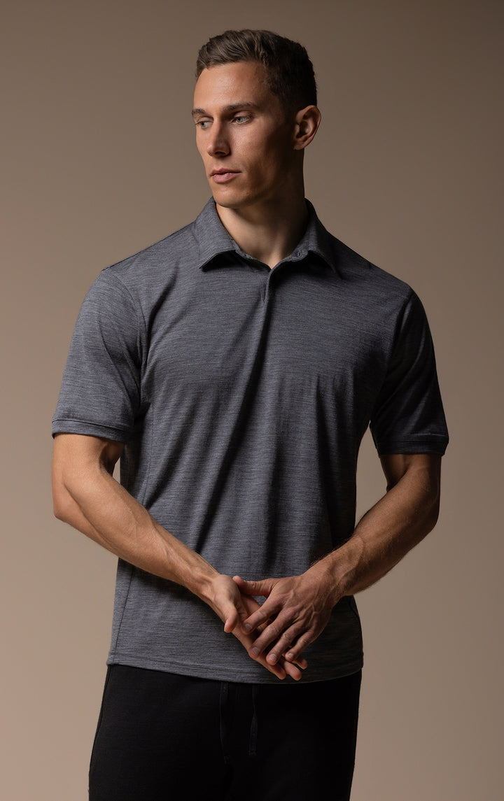 180GSM MERINO SS POLO