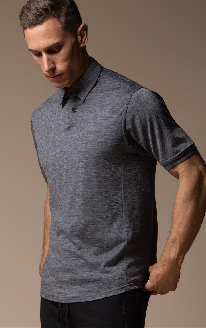 180GSM MERINO SS POLO
