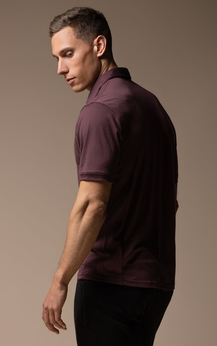 180GSM MERINO SS POLO