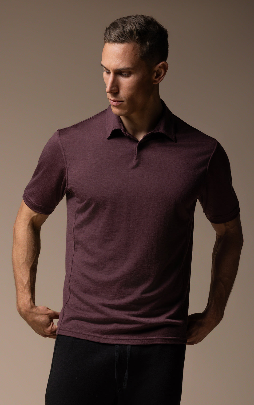 180GSM MERINO SS POLO