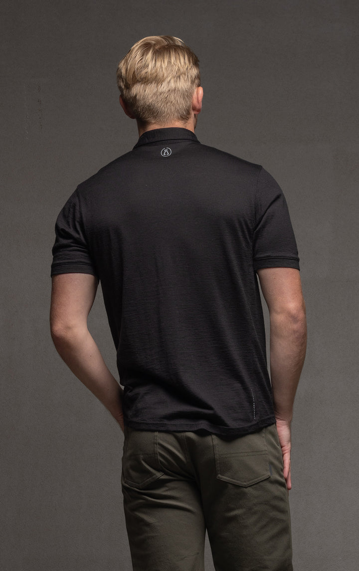 180GSM MERINO SS POLO