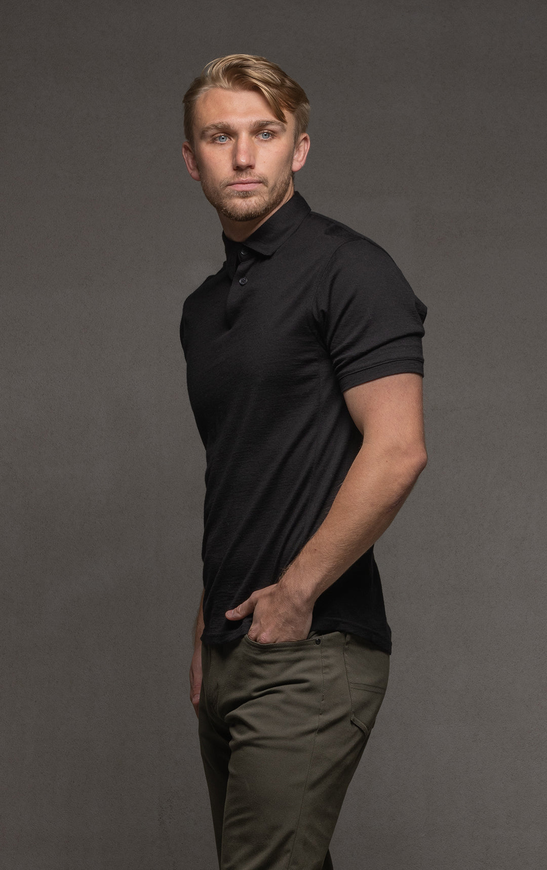 180GSM MERINO SS POLO