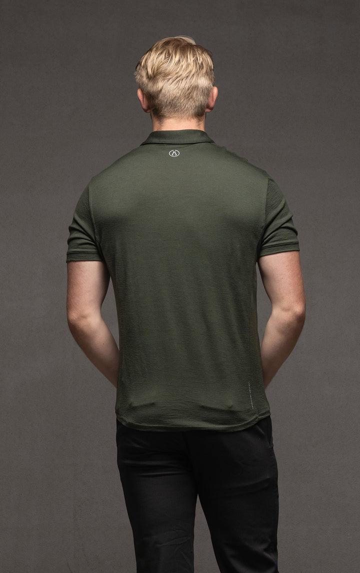 180GSM MERINO SS POLO