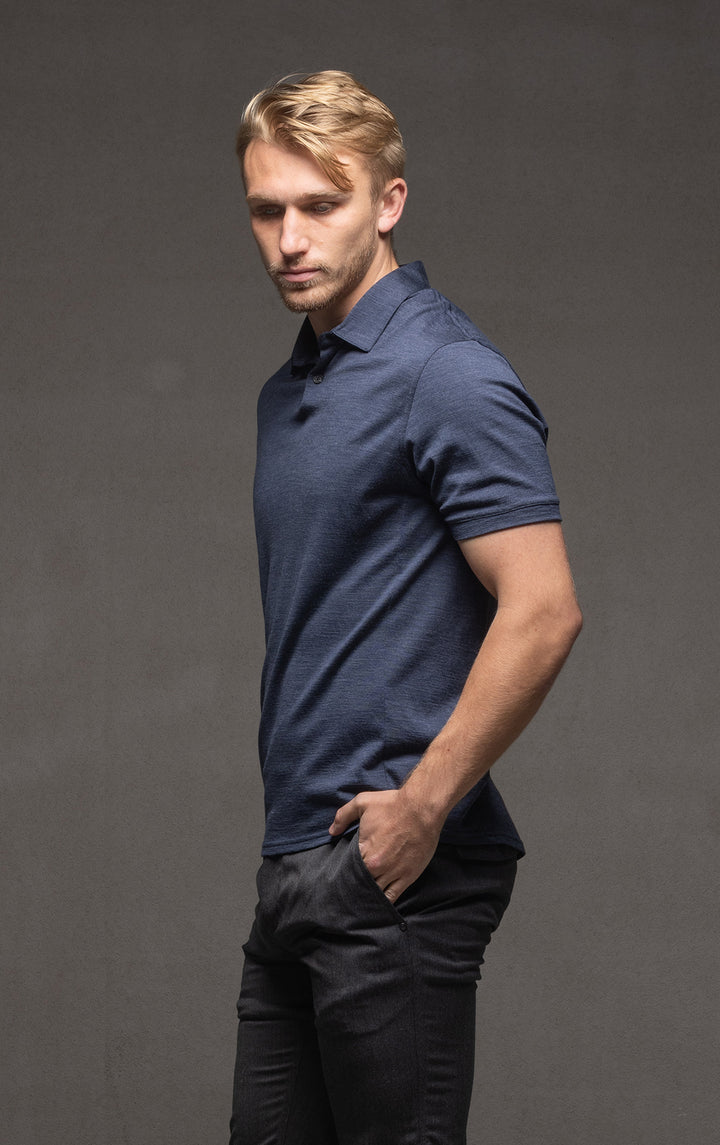 180GSM MERINO SS POLO