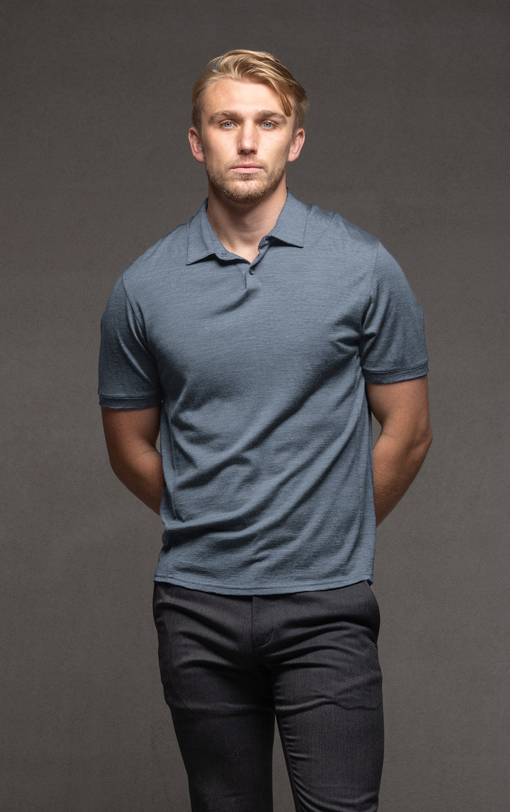 180GSM MERINO SS POLO