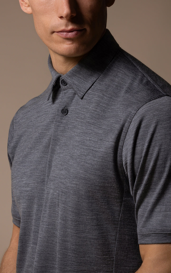 180GSM MERINO SS POLO