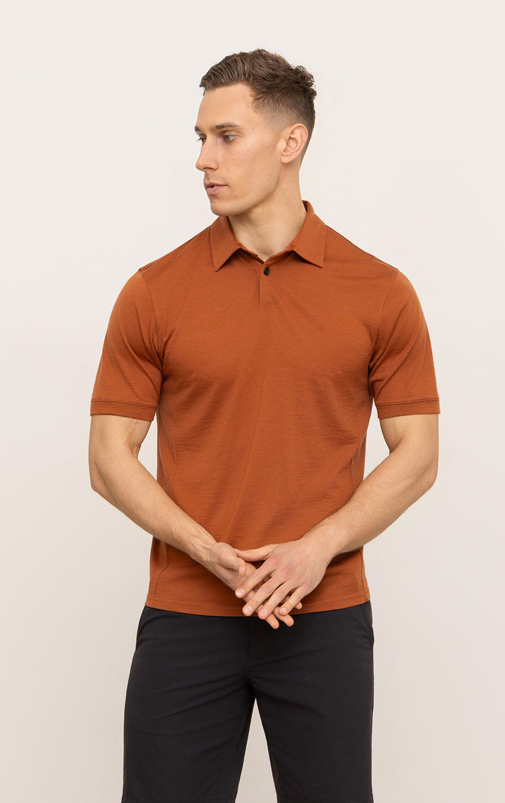 180GSM MERINO SS POLO