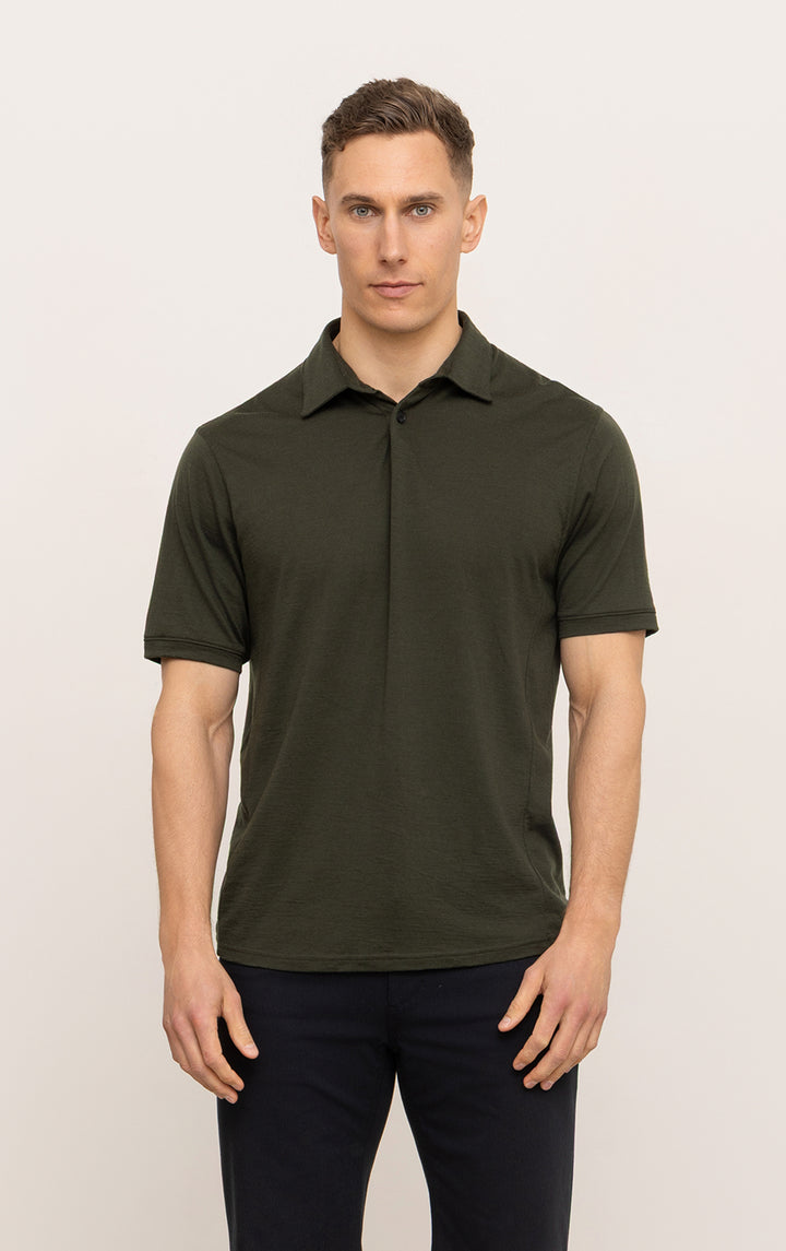 180GSM MERINO SS POLO