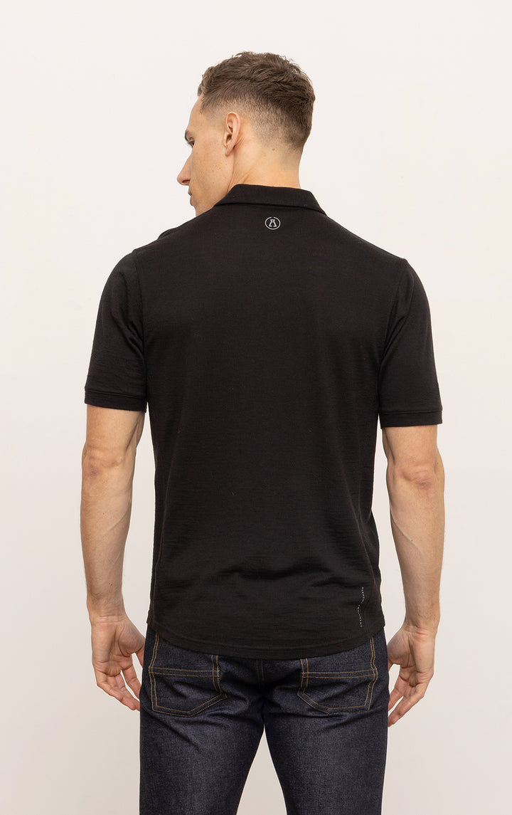 180GSM MERINO SS POLO