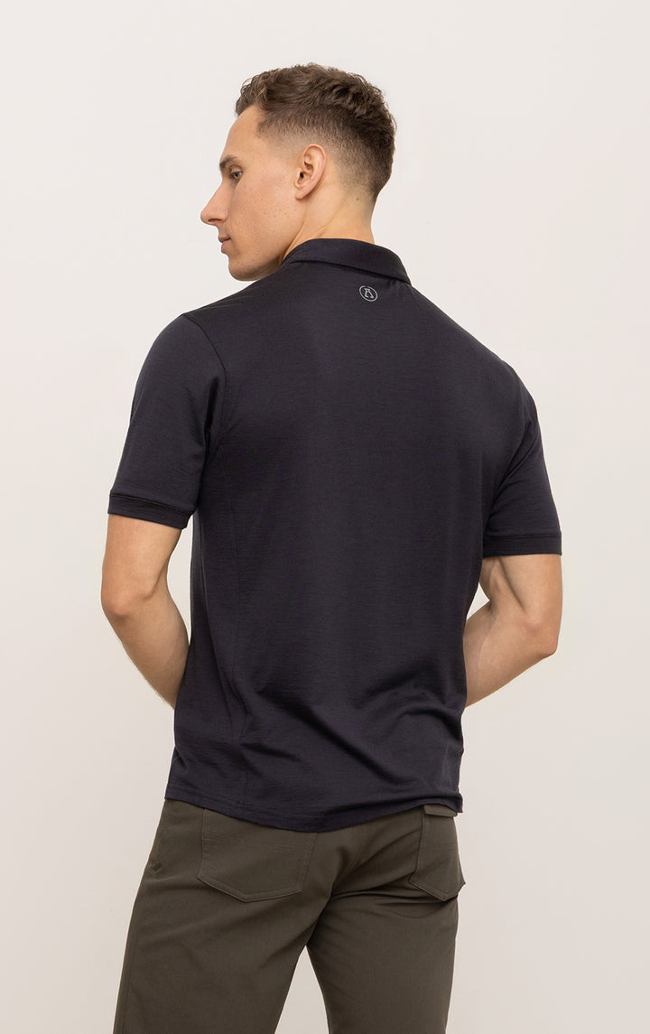 180GSM MERINO SS POLO