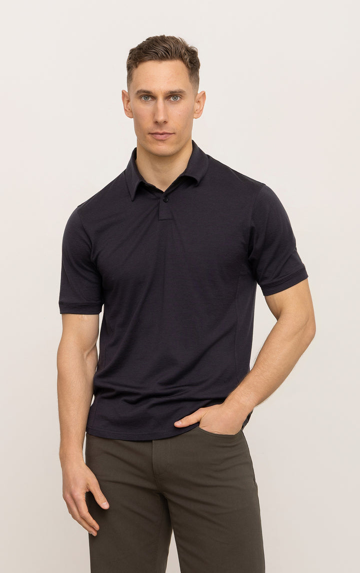 180GSM MERINO SS POLO
