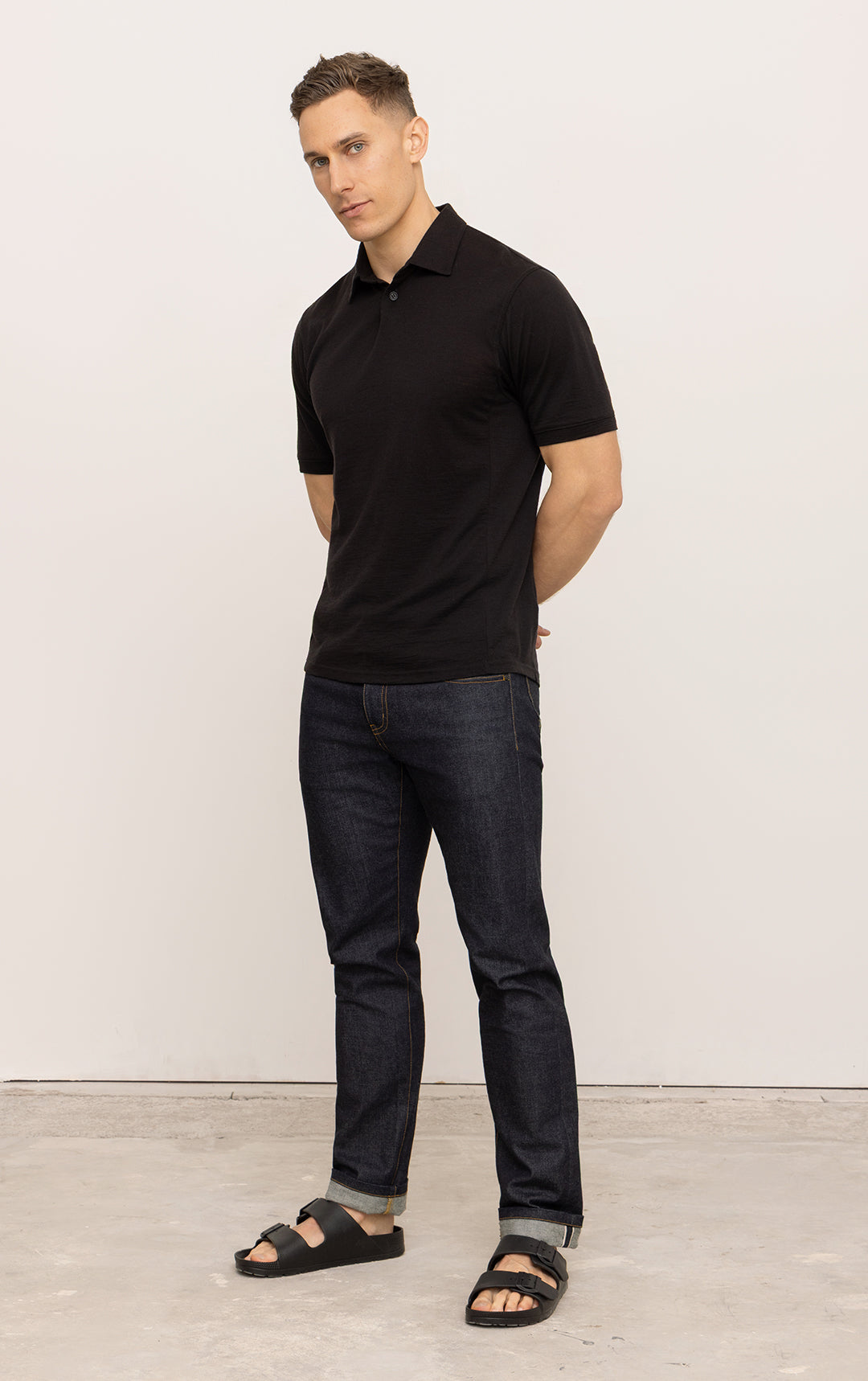 180GSM MERINO SS POLO