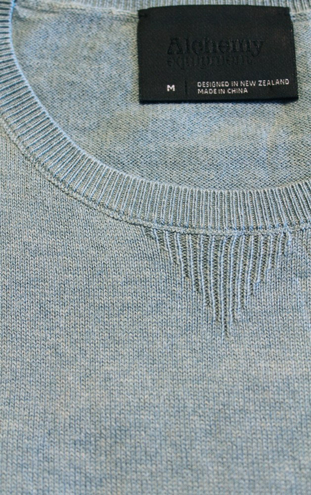 12GG COTTON CASHMERE LS JERSEY - CLEARANCE