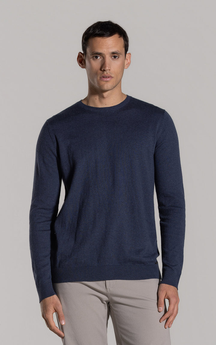 12GG COTTON CASHMERE LS JERSEY