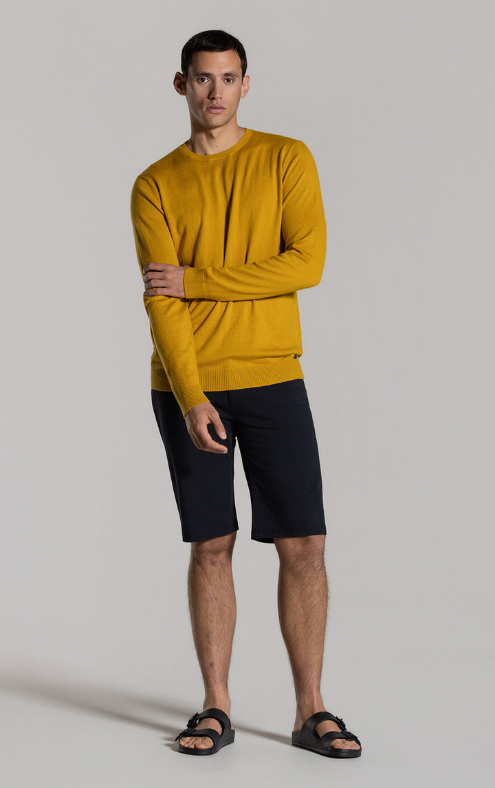 12GG COTTON CASHMERE LS JERSEY