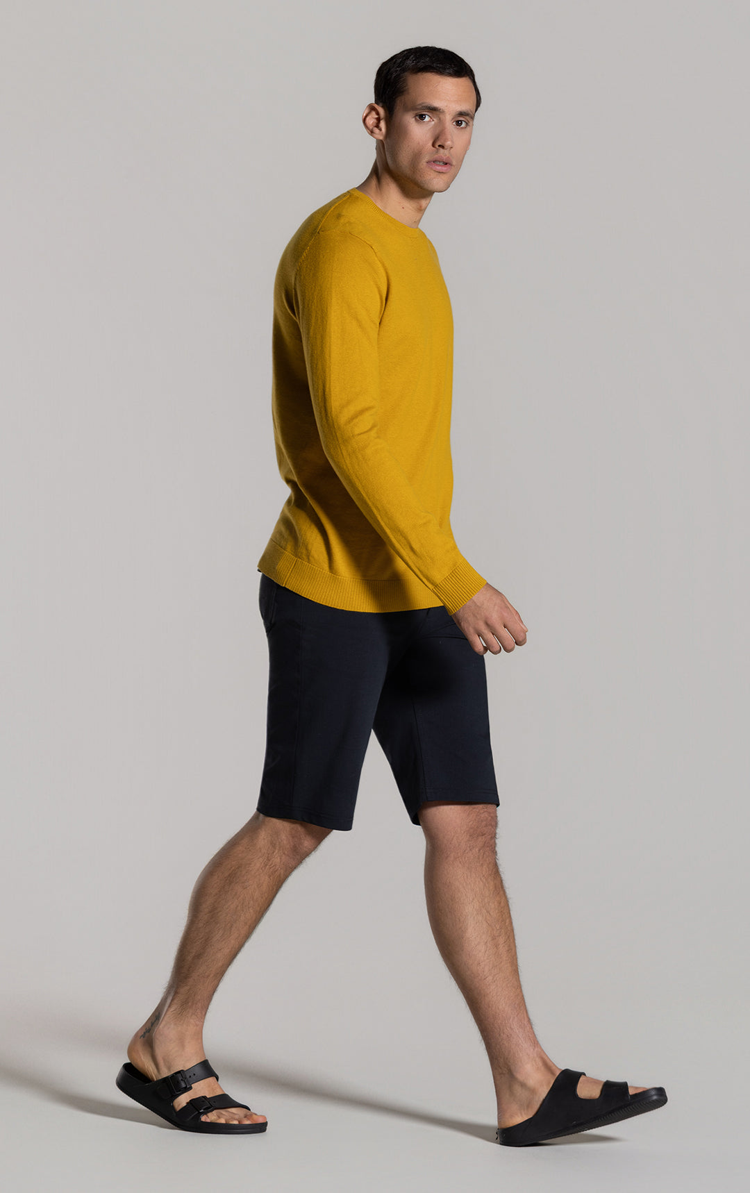 12GG COTTON CASHMERE LS JERSEY