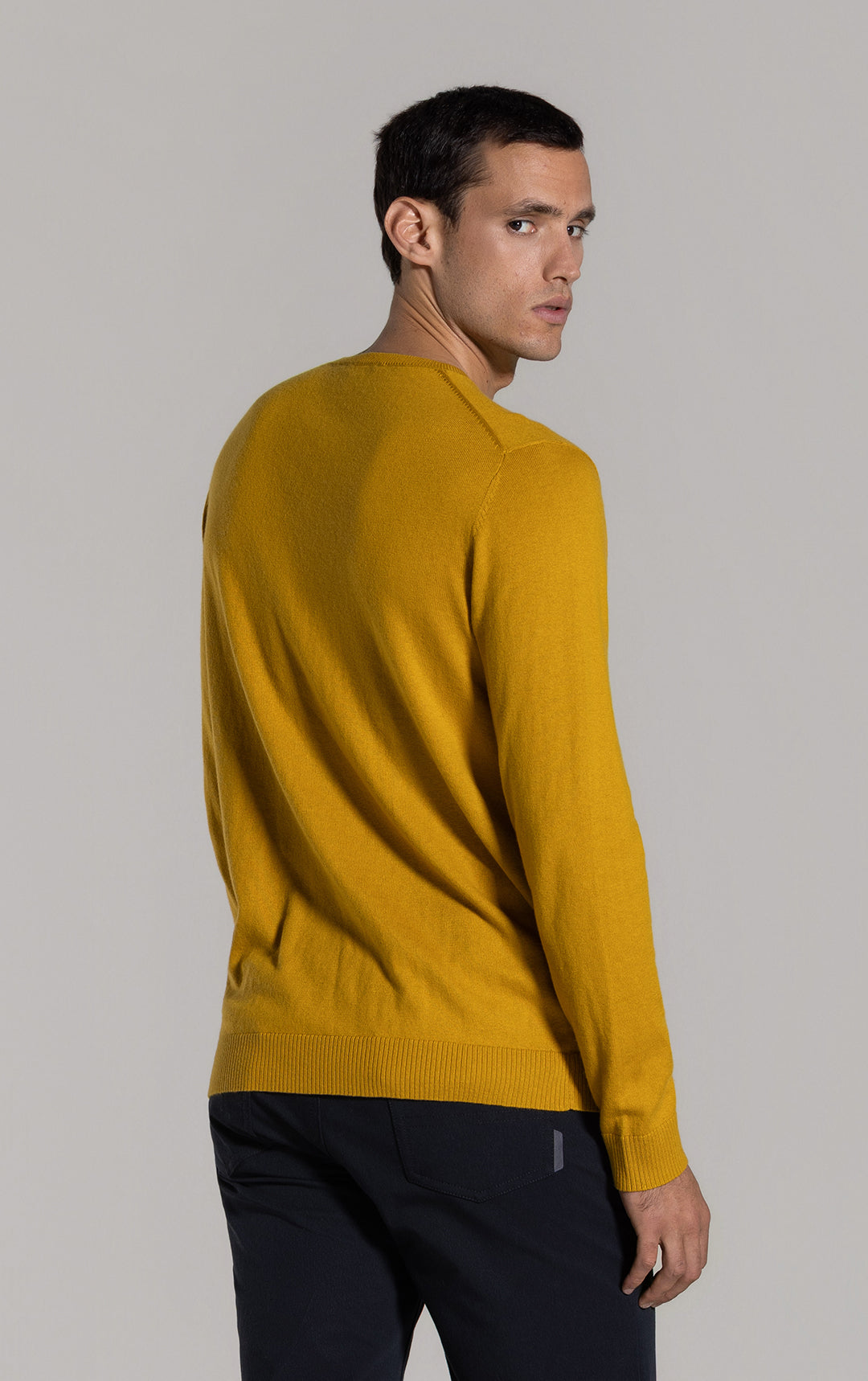12GG COTTON CASHMERE LS JERSEY
