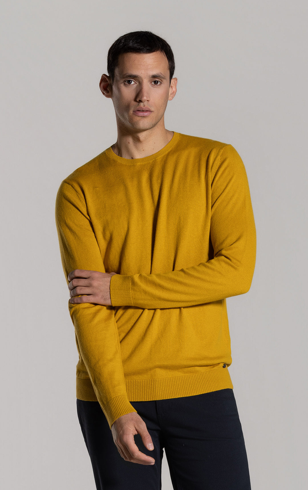 12GG COTTON CASHMERE LS JERSEY - CLEARANCE