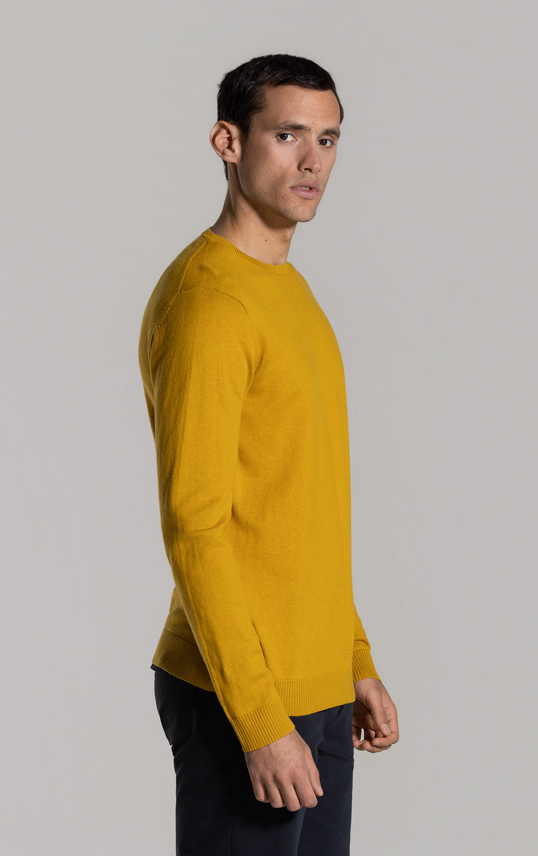 12GG COTTON CASHMERE LS JERSEY
