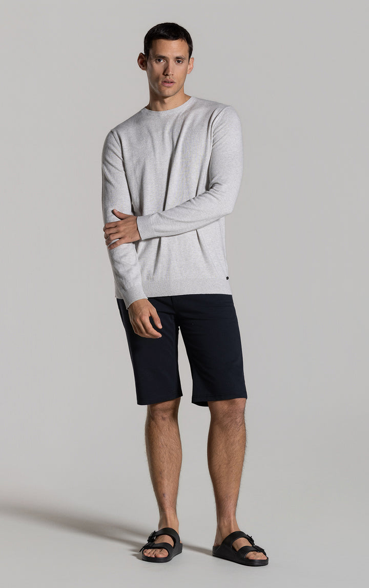 12GG COTTON CASHMERE LS JERSEY