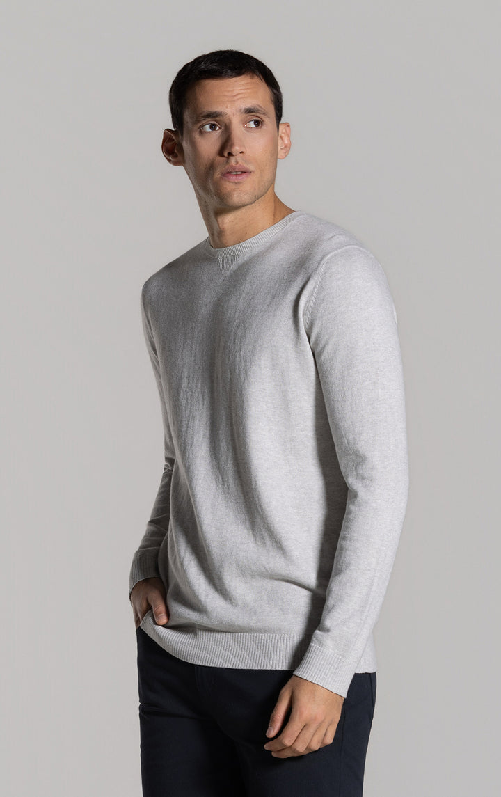 12GG COTTON CASHMERE LS JERSEY
