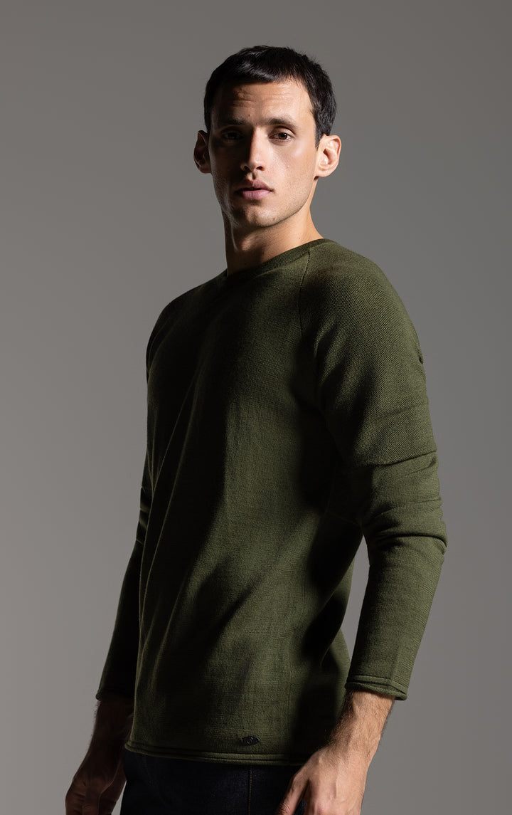 12GG COTTON CASHMERE LS JERSEY