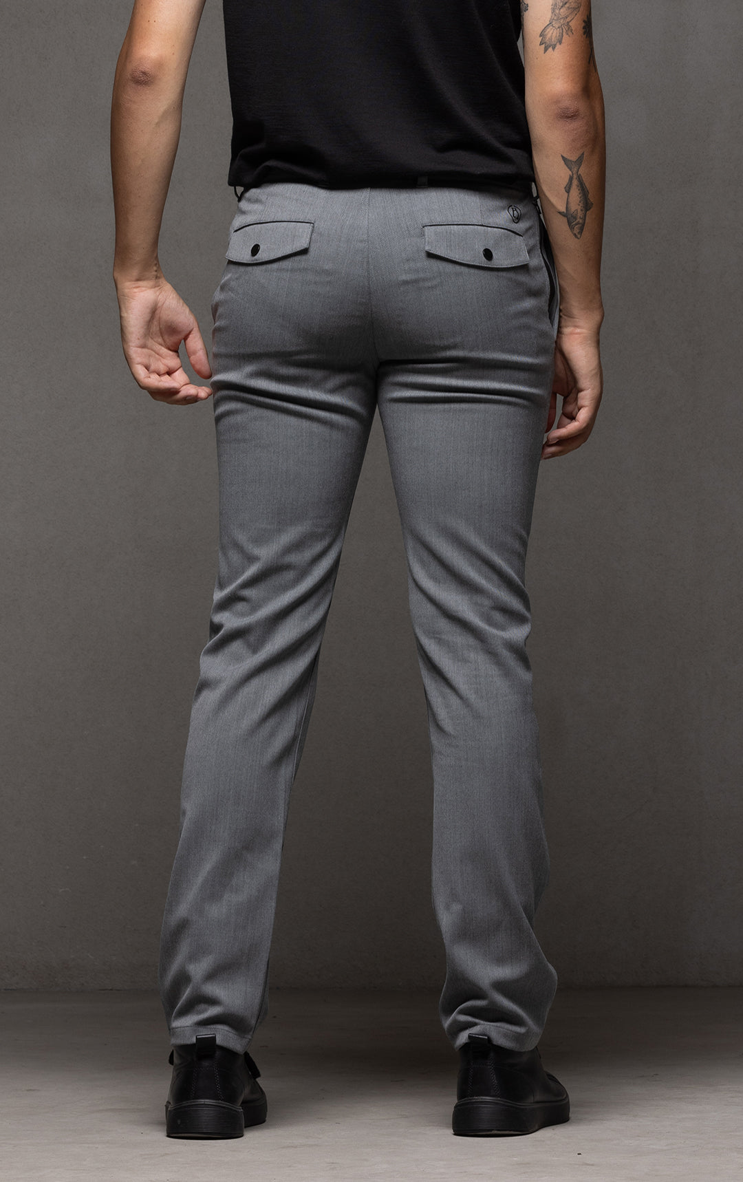 WOOL BLEND CHINO
