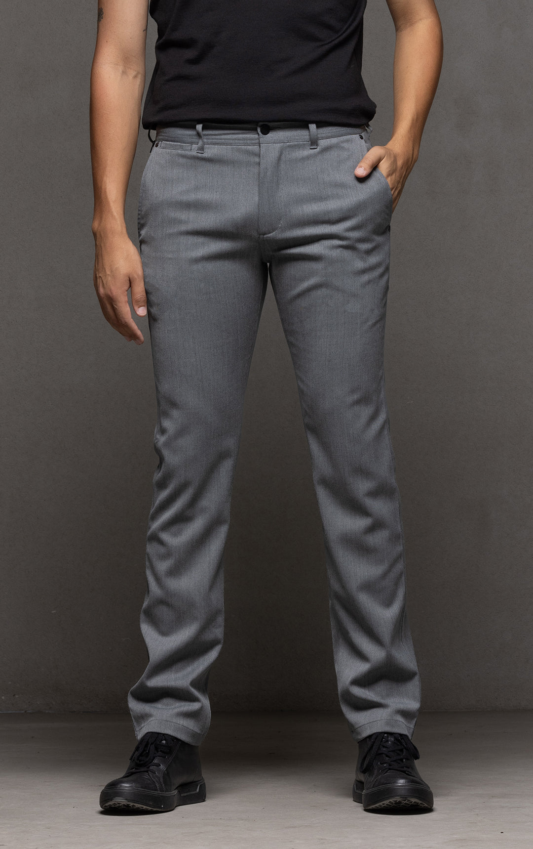 WOOL BLEND CHINO