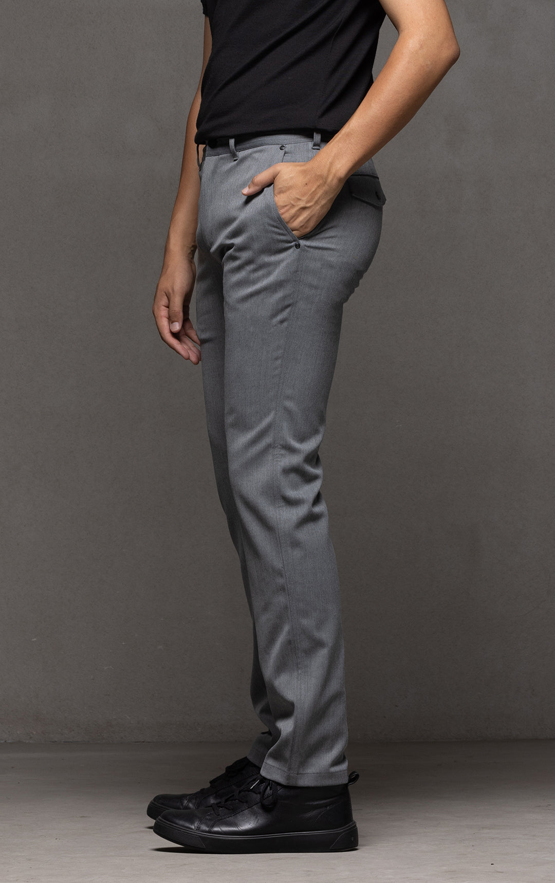 WOOL BLEND CHINO