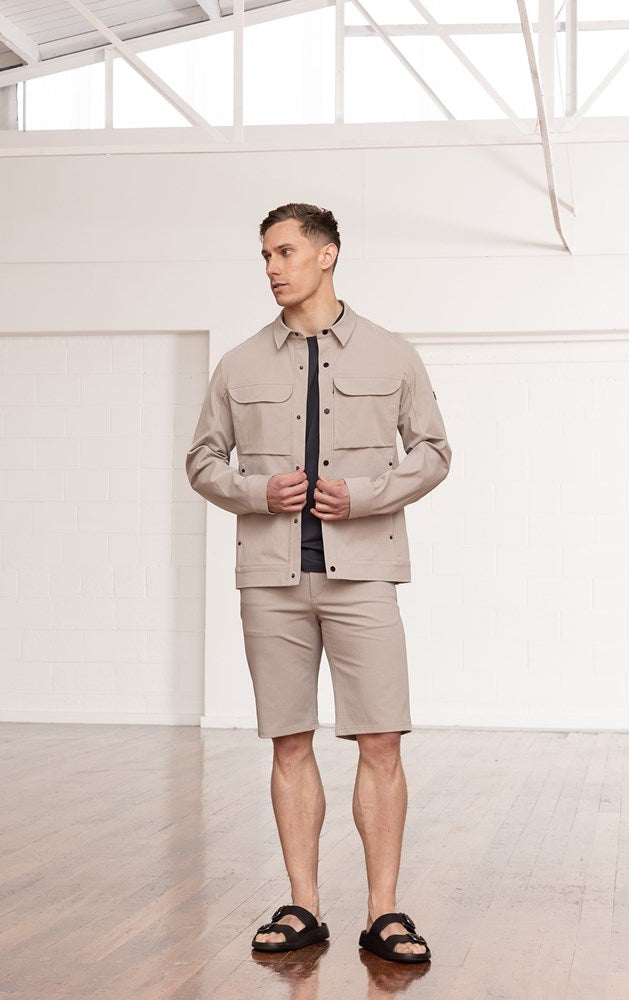 TECH STRETCH TRUCKER JACKET - CLEARANCE