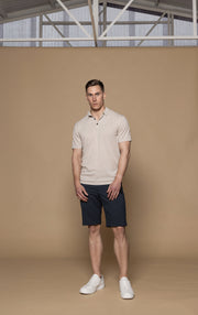 14GG COTTON LINEN POLO