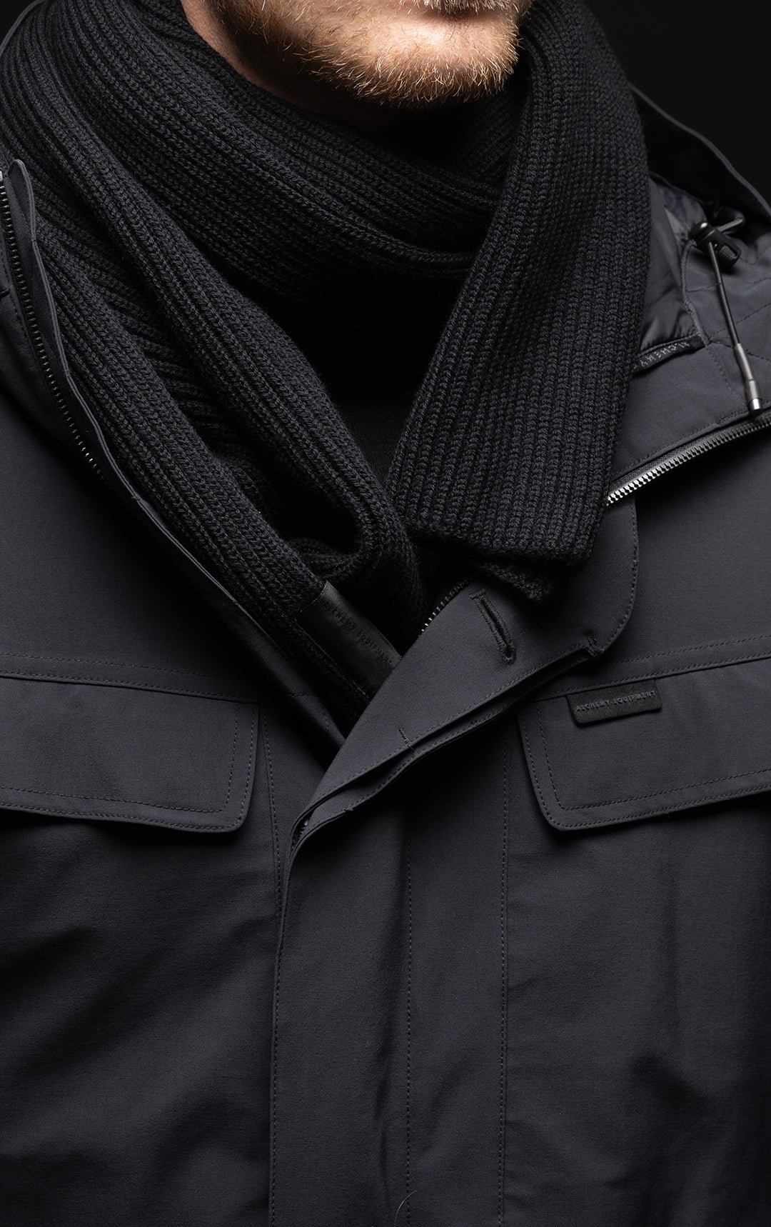 PERFORMANCE WOOL DOWN COAT