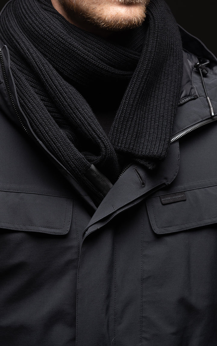 PERFORMANCE WOOL DOWN COAT