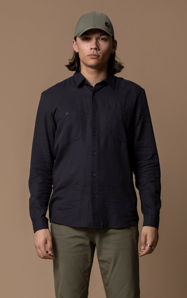 COTTON HEMP LIGHTWEIGHT SHIRT - CLEARANCE