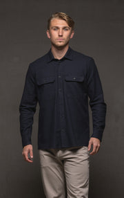 HEMP TENCEL LAUNDERED SHIRT